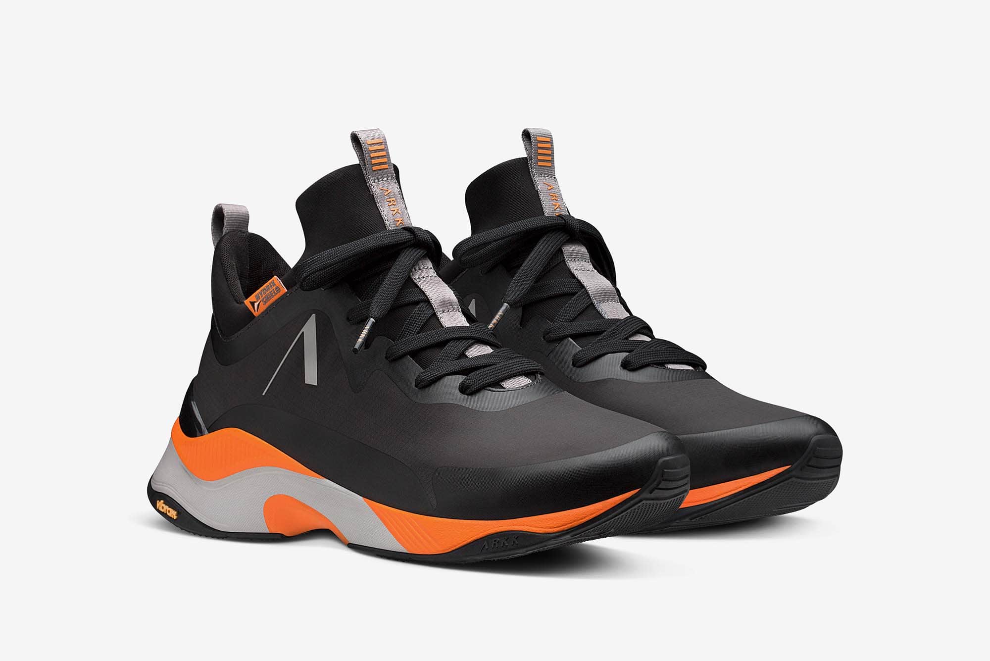 ARKK Collection Stormrydr Nylon HL VULKN Vibram | Black Orange Glory | Women Stormrydr